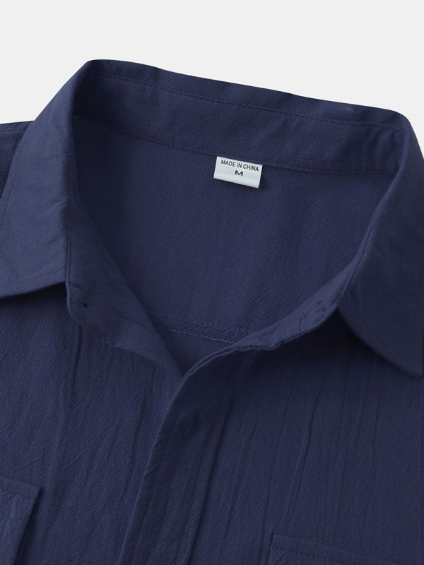Men's Cotton Linen Shirt