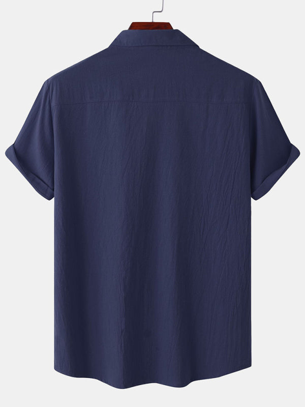 Men's Cotton Linen Shirt
