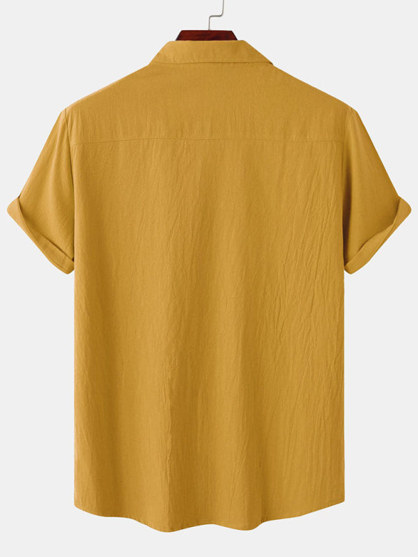 Men's Cotton Linen Shirt