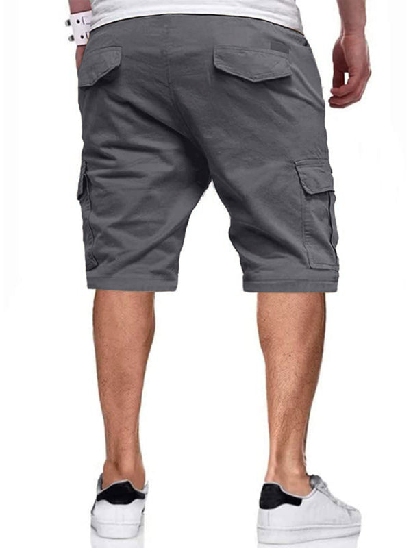 Men's Drawstring Cargo Shorts