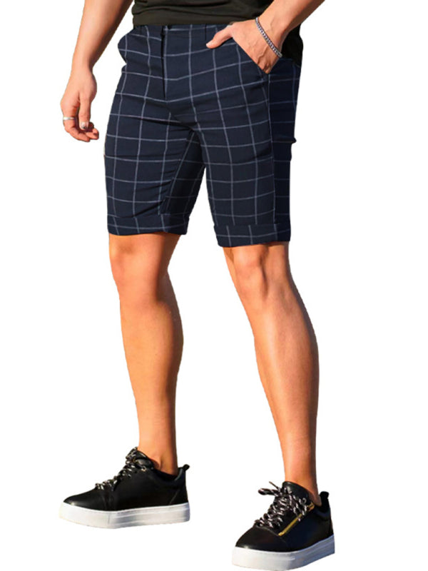 Men's Shorts Plaid Shorts