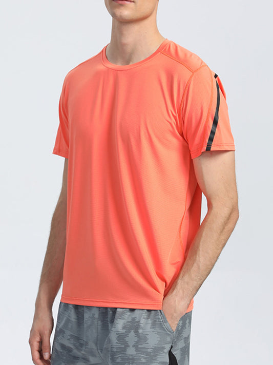 Men's loose, breathable and quick-drying sports Activewear T-shirt