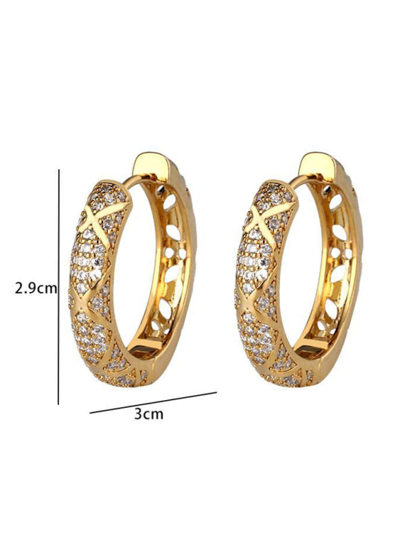 Women's Rhombus Earrings