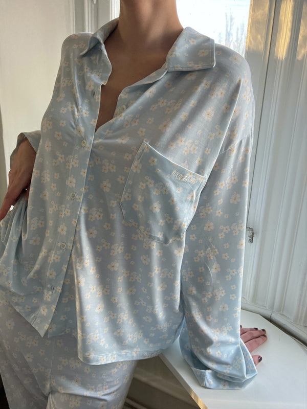 Women's long-sleeved printed Pyjamas