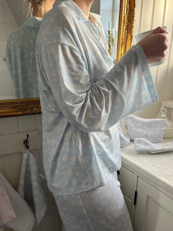 Women's long-sleeved printed Pyjamas