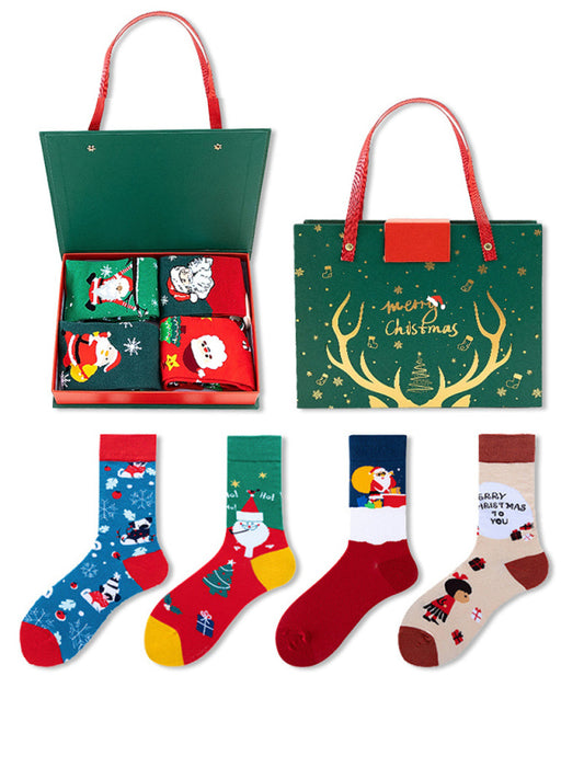 Christmas Socks Gift Box Set