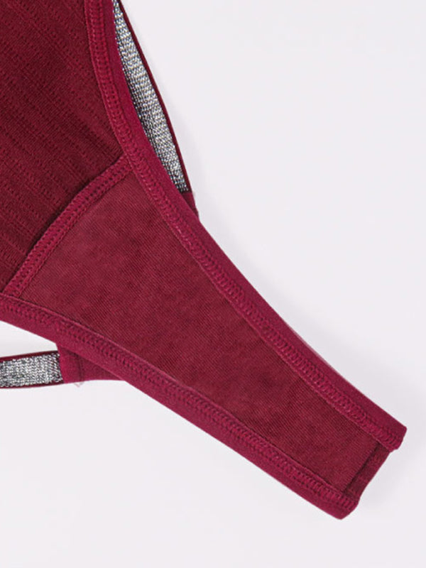 Women's Thong thin Strap Seamless underwear Lingerie