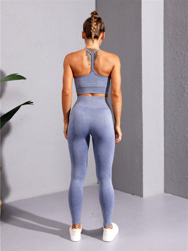 Women's Tight yoga sports bra halter Top