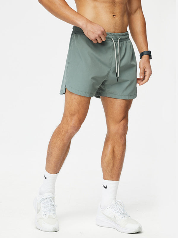 Men's Breathable loose Quick-drying running training three-quarter Activewear Shorts