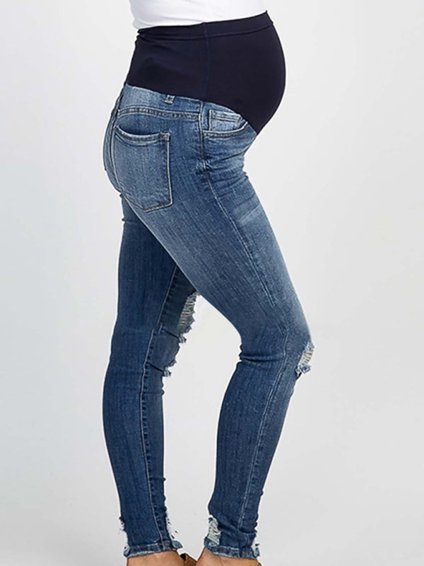 Women's Maternity Belly Support  Jeans