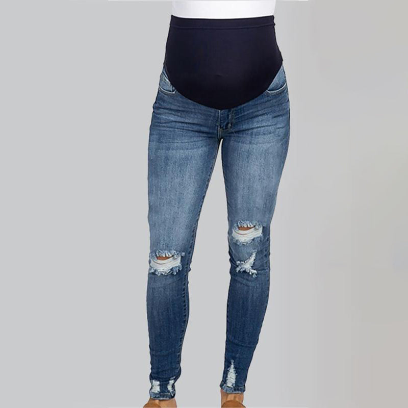 Women's Maternity Belly Support  Jeans